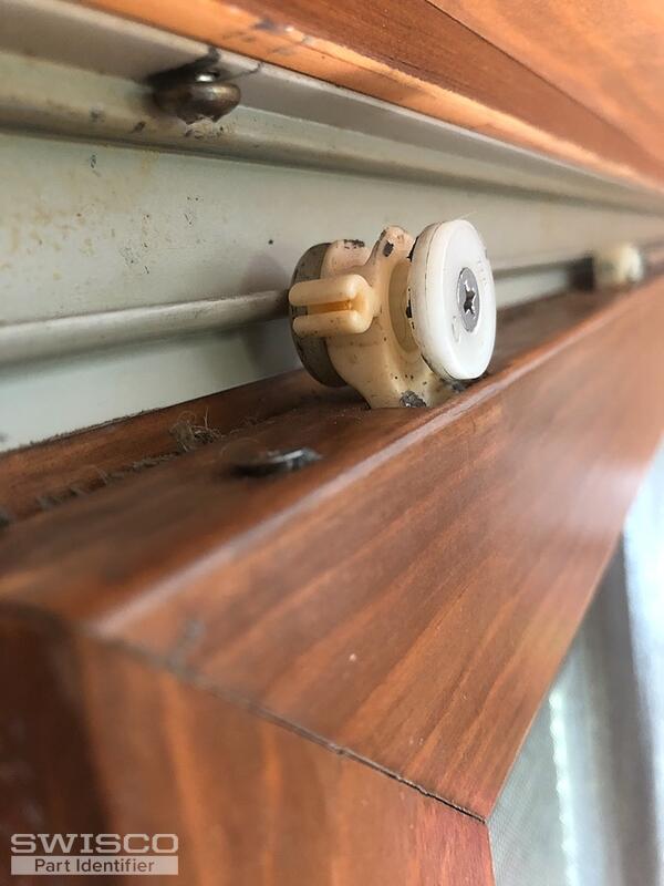 Pella Screen Rollers on TOP Of Screen Door