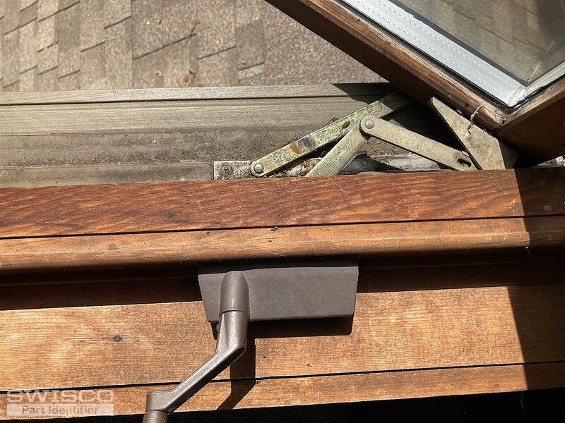 Wright casement window operator and crank