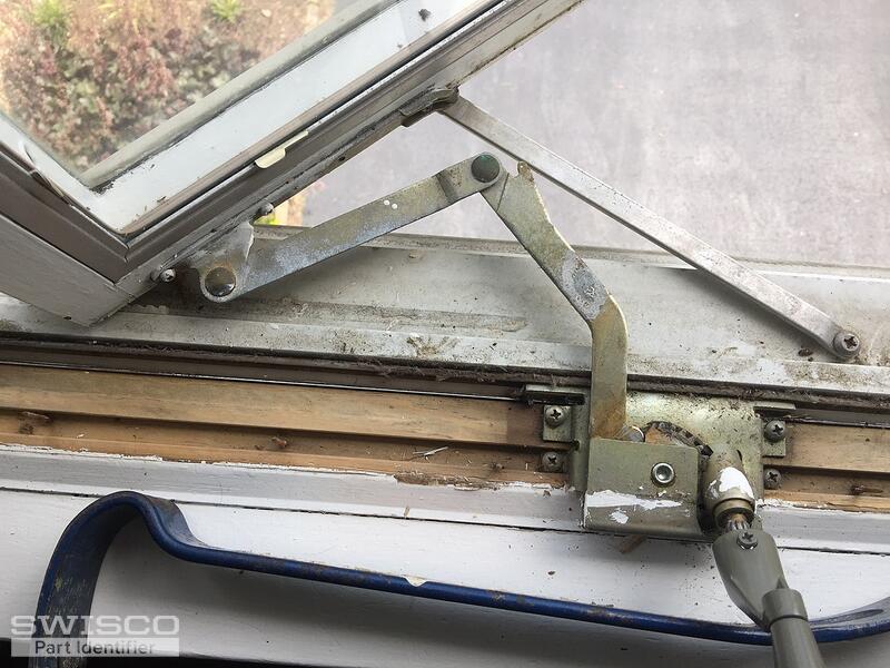 Older Pella casement window cranks and geats