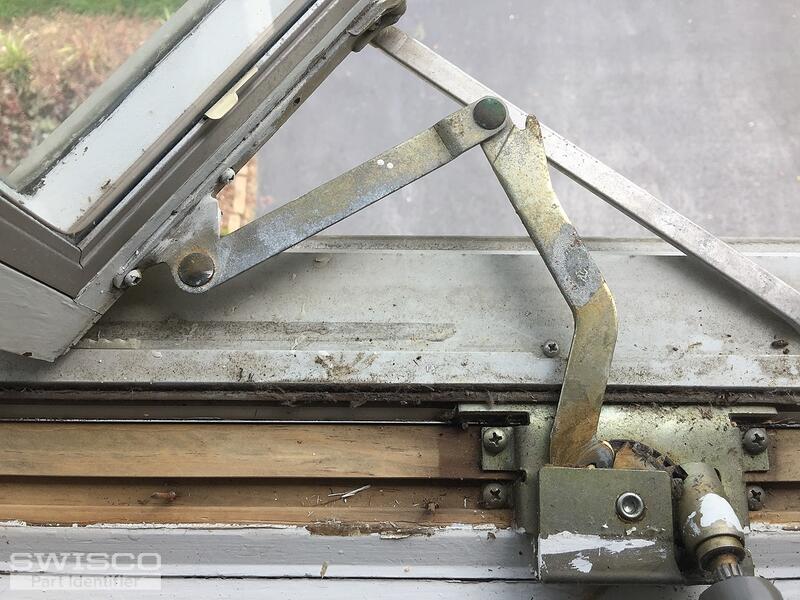 Older Pella casement window cranks and geats