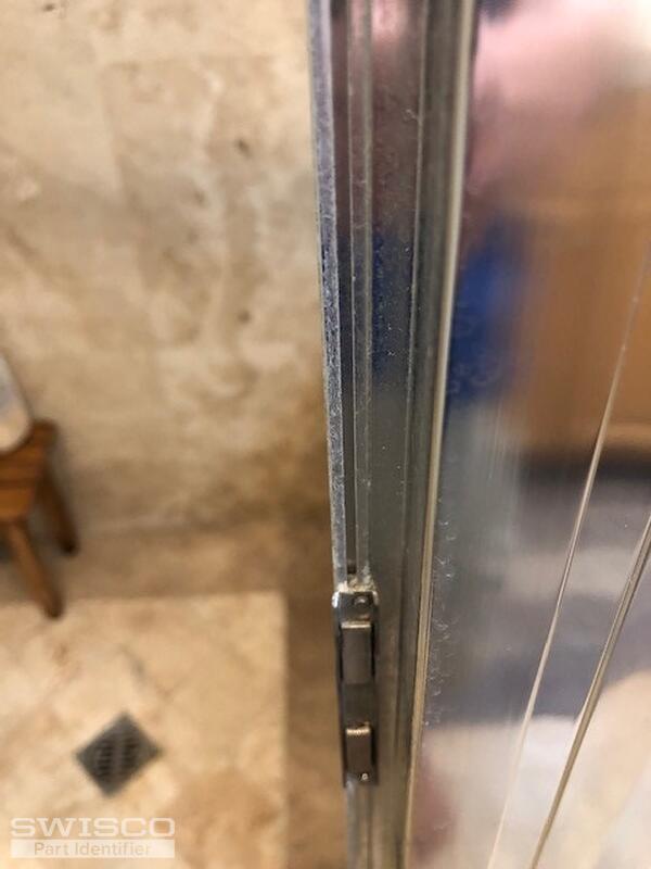 Shower door side