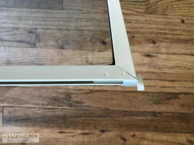 Corner tilt key for Kaufmann storm window