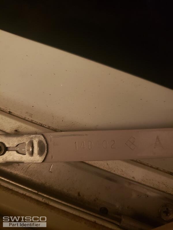 Weathershield casement window sash hardware