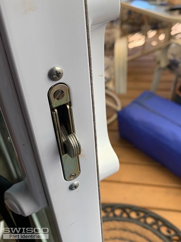 American craftsman sliding patio door