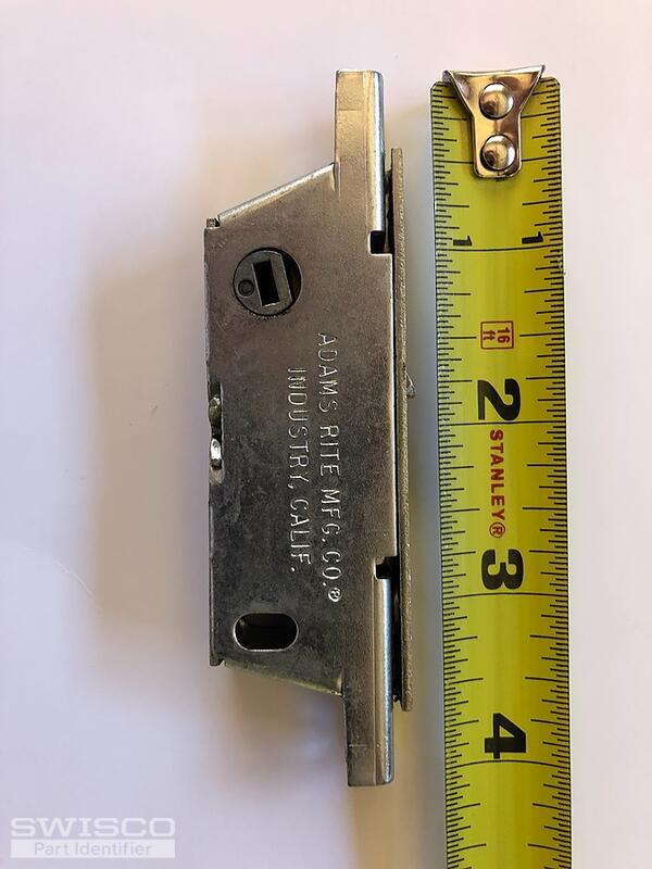 Sliding glass door latch lever pin detached