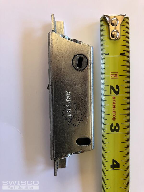 Sliding glass door latch lever pin detached