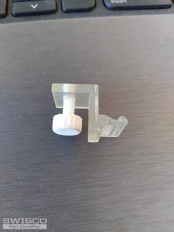 screen clip with screw