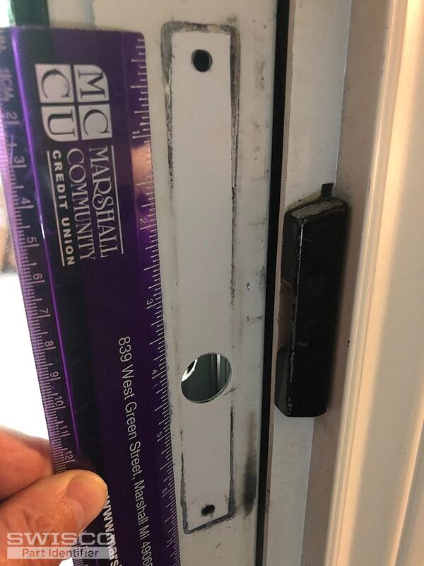 Patio door replacement latchhandle