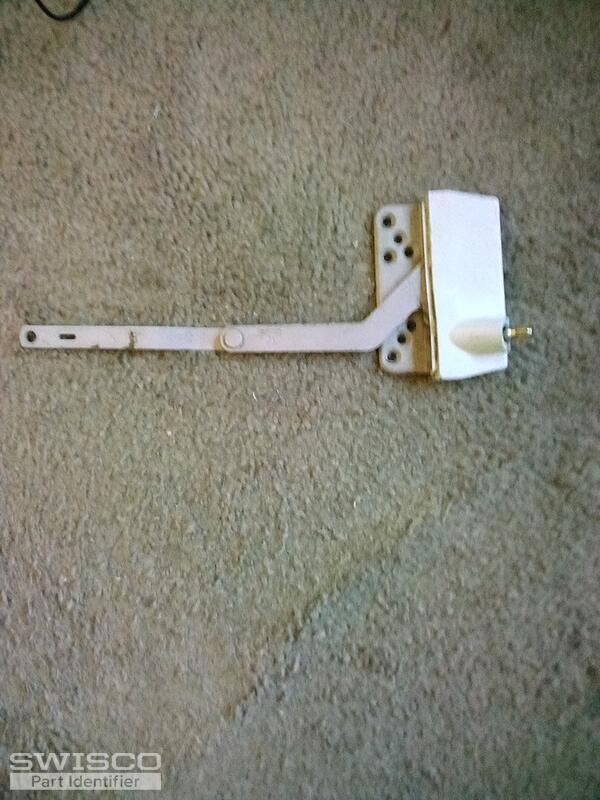 window arm fully extended