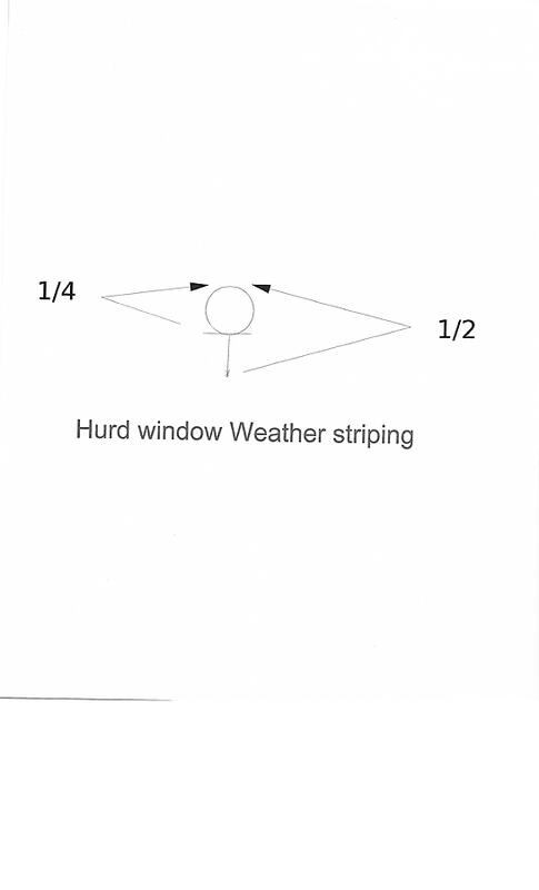 weather striping scale