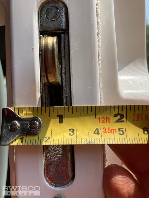 Pelli sliding glass patio door lock keeper