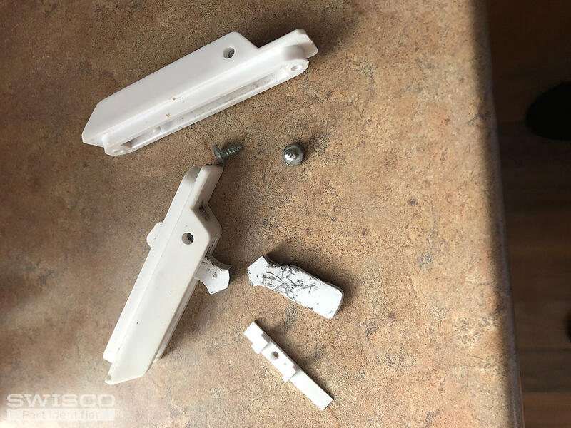 Broken window handle