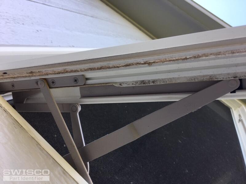 Casement window scissor mechanism