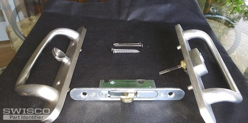 Disassembled lock