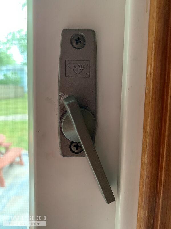 Anderson sliding door lock replacement