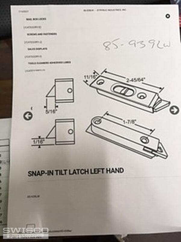LH Tilt Latch