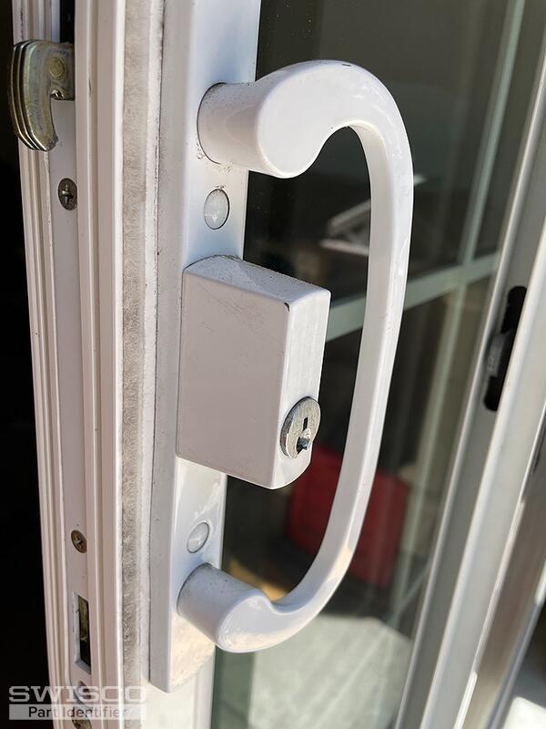 Lock on sliding door is broken