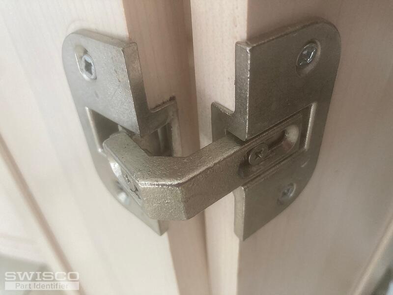 Corner lazy Susan hinge replacement