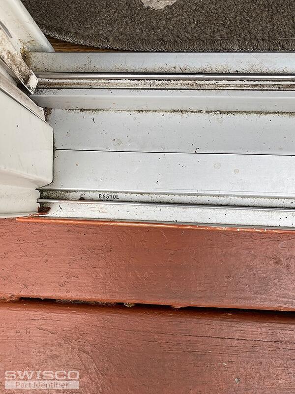 Lock of sliding glass door latch is broken