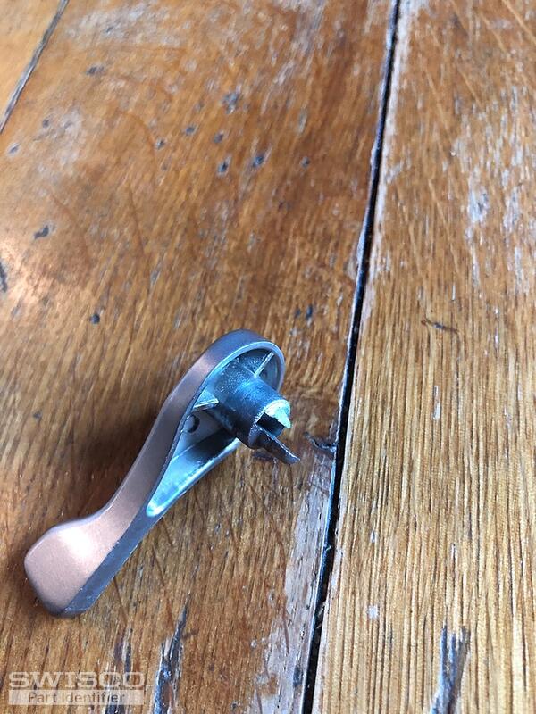 JelWen patio door latch lever.