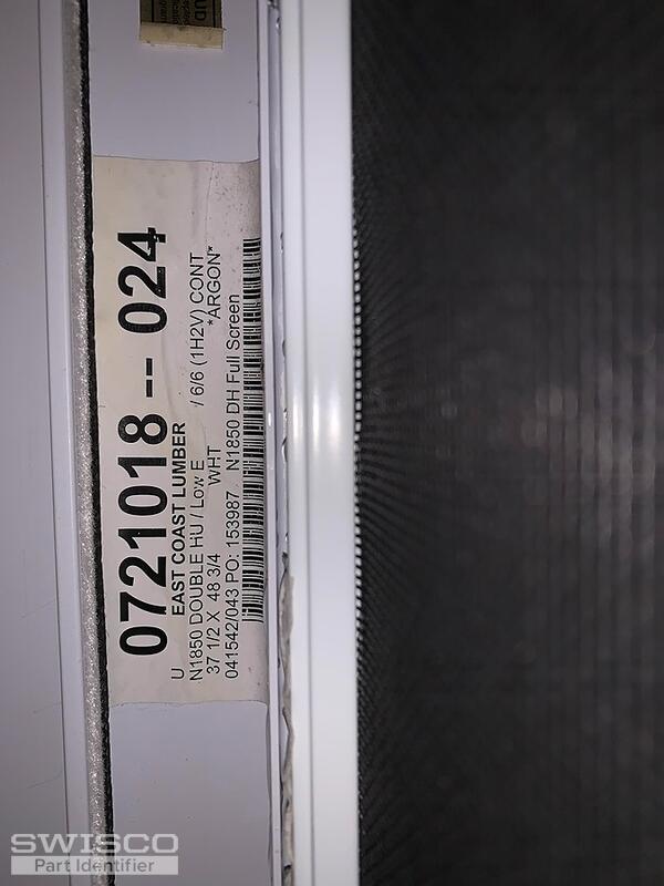 window label