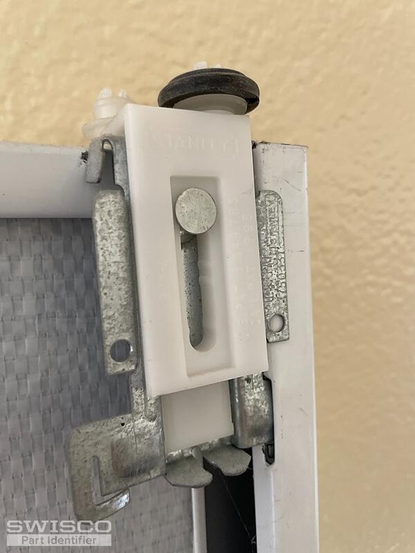 replacement wheel and slider guide for mirrored closet doors