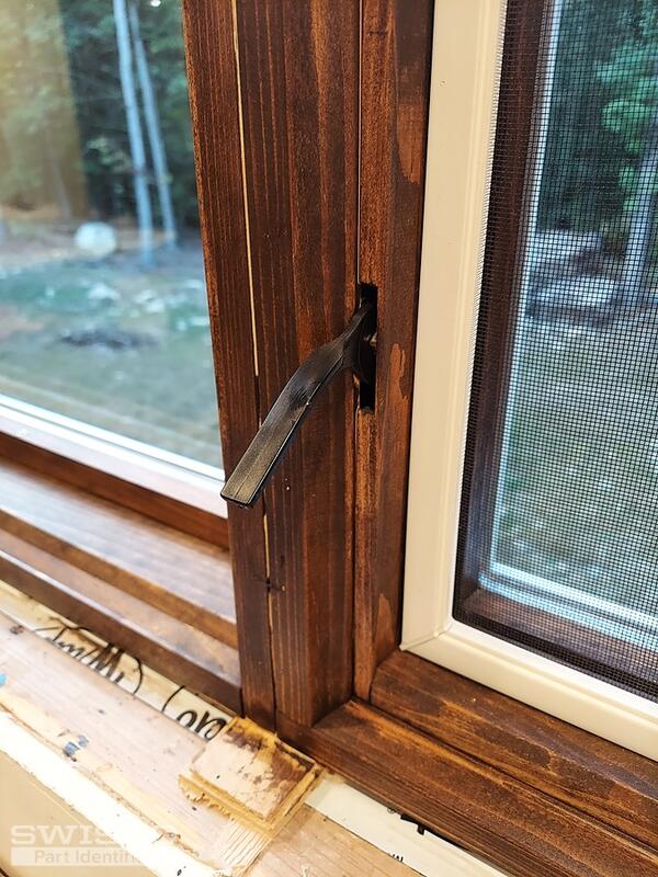Pella casement window lock lever