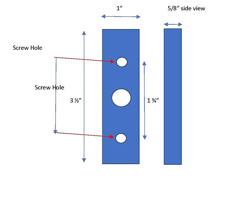 Door Handle Mount Sketch