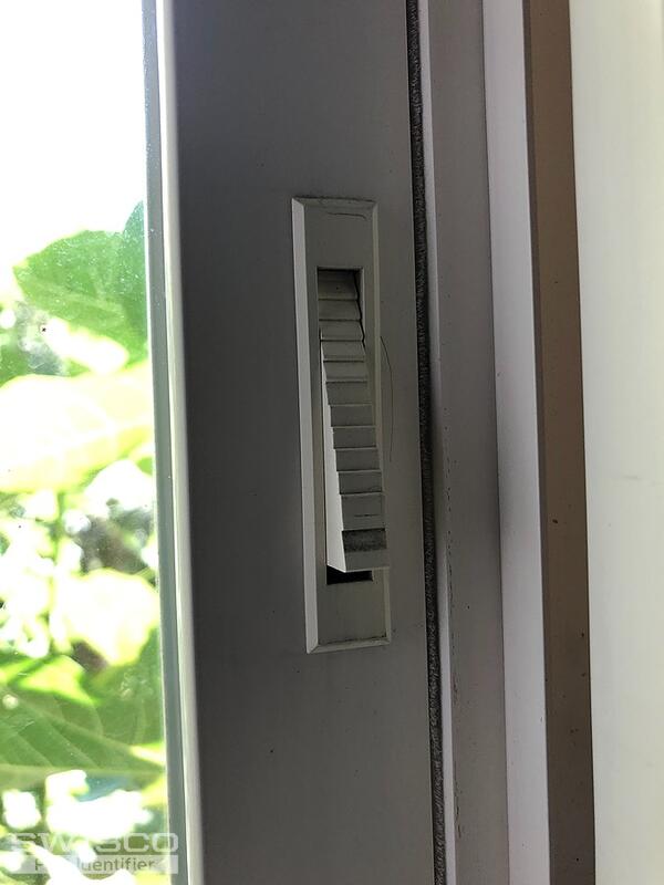 Window vent latch certainTeed windows