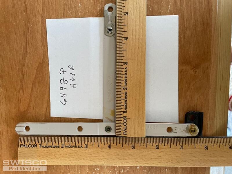 Kolbe casement window hardware.