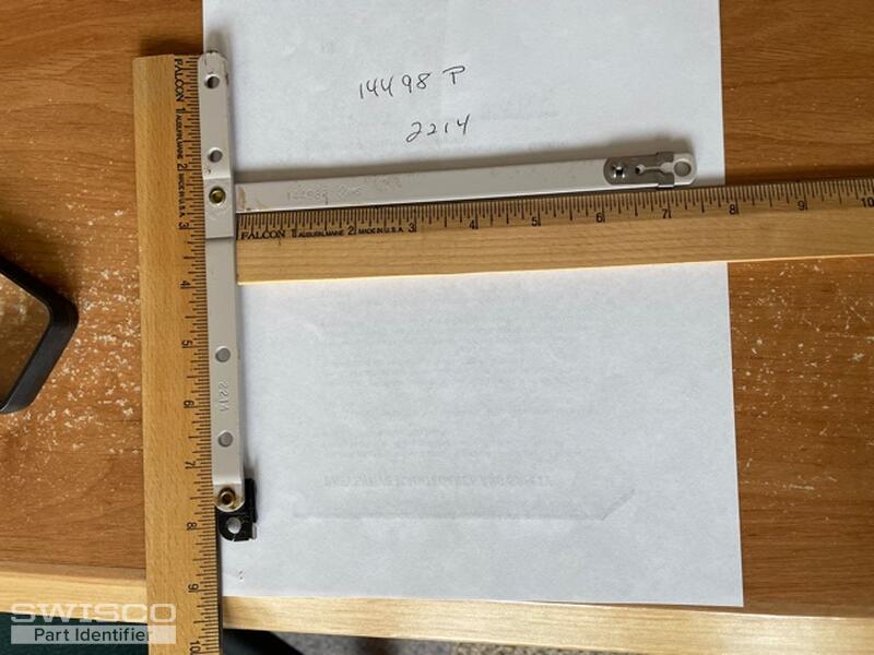 Kolbe casement window hardware.