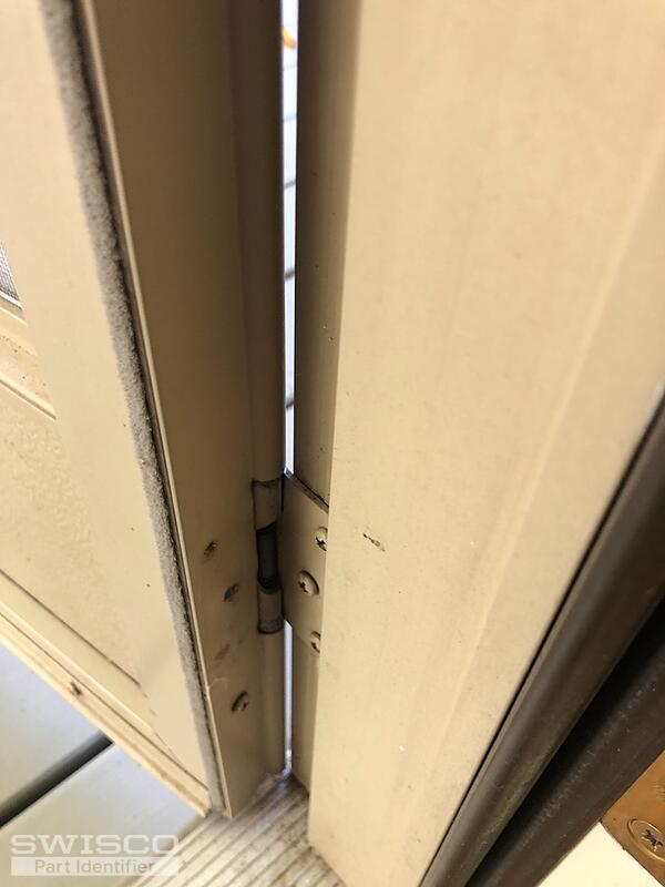 Screen door hinge replacement