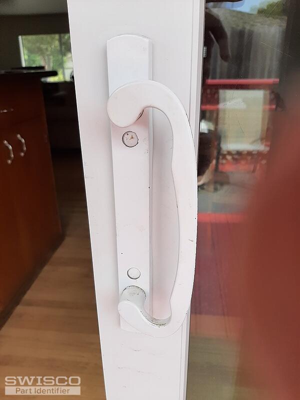 Broken patio door lock