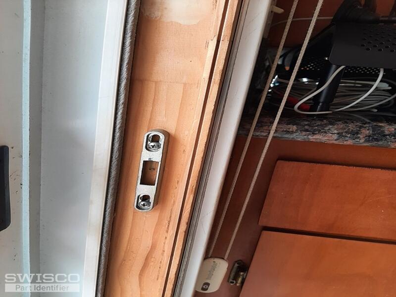 Broken patio door lock