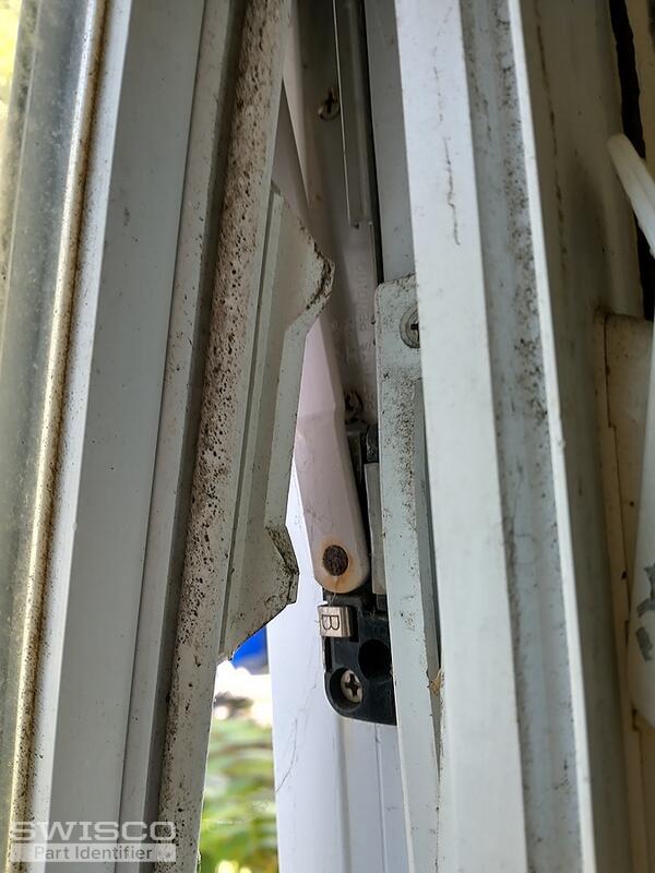 Broken bath window struts