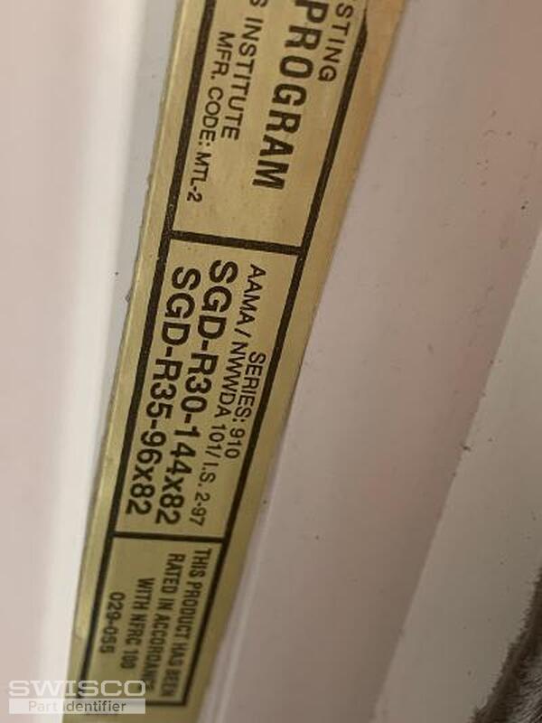 Label from inside door
