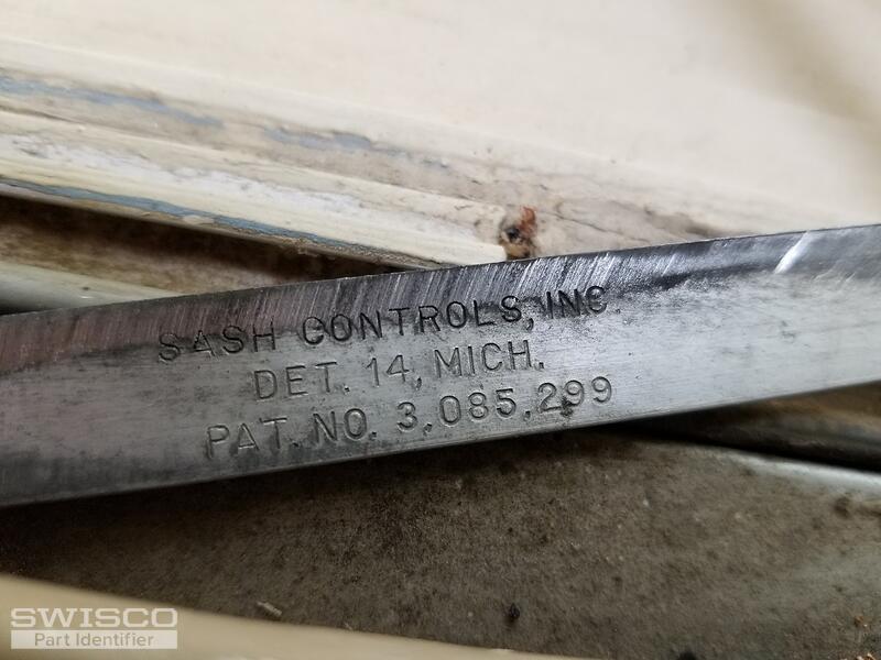 Sash Control - Parts Info
