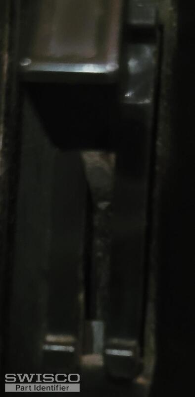 retaining clip in place