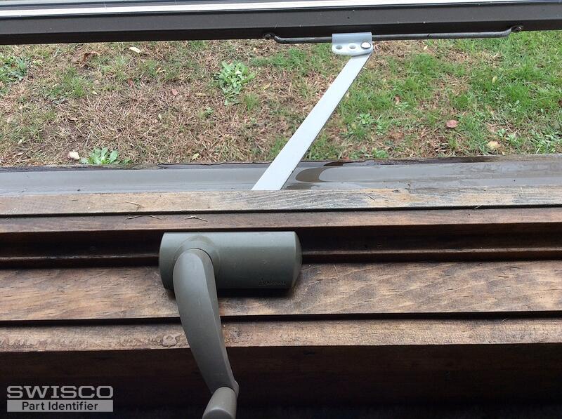 Awning window hardware