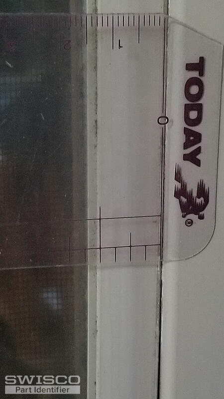 Exterior view Glass left Casement right