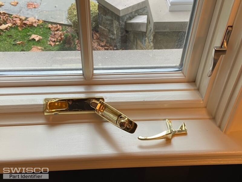 Pella Casement Window Crank, Cover and Lock Lever set