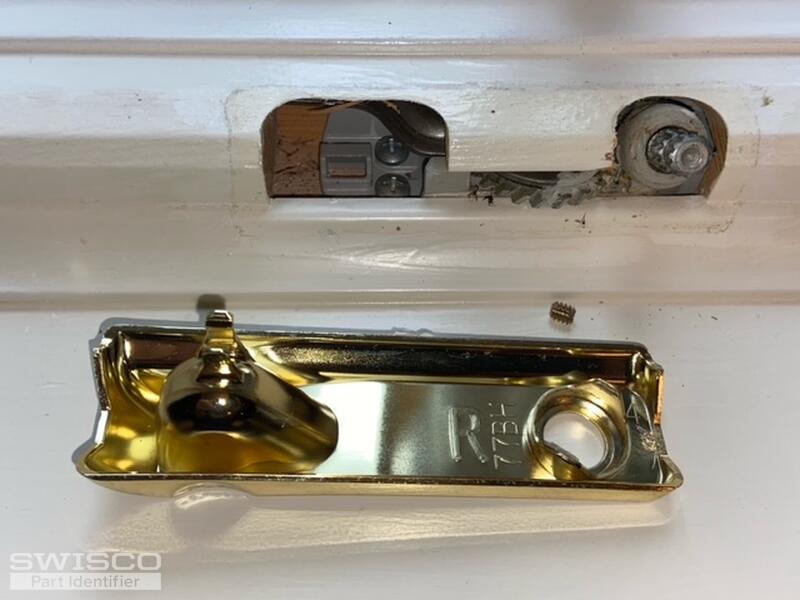 Pella Casement Window Crank, Cover and Lock Lever set