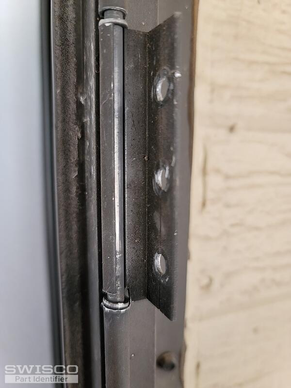 Storm door hinge