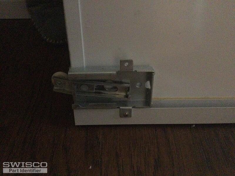 Mirrored sliding closet door rollers and guides