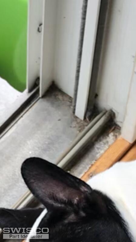 Plastic Roller Sill Cover with Weatherstrip