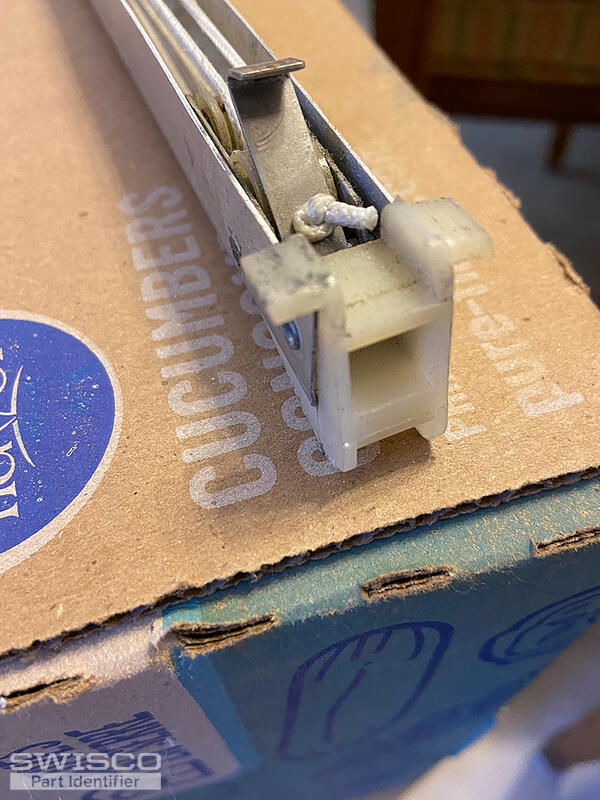 Original unit, end with hook
