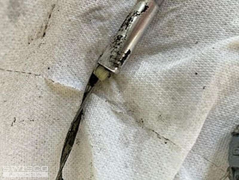 White color of connector