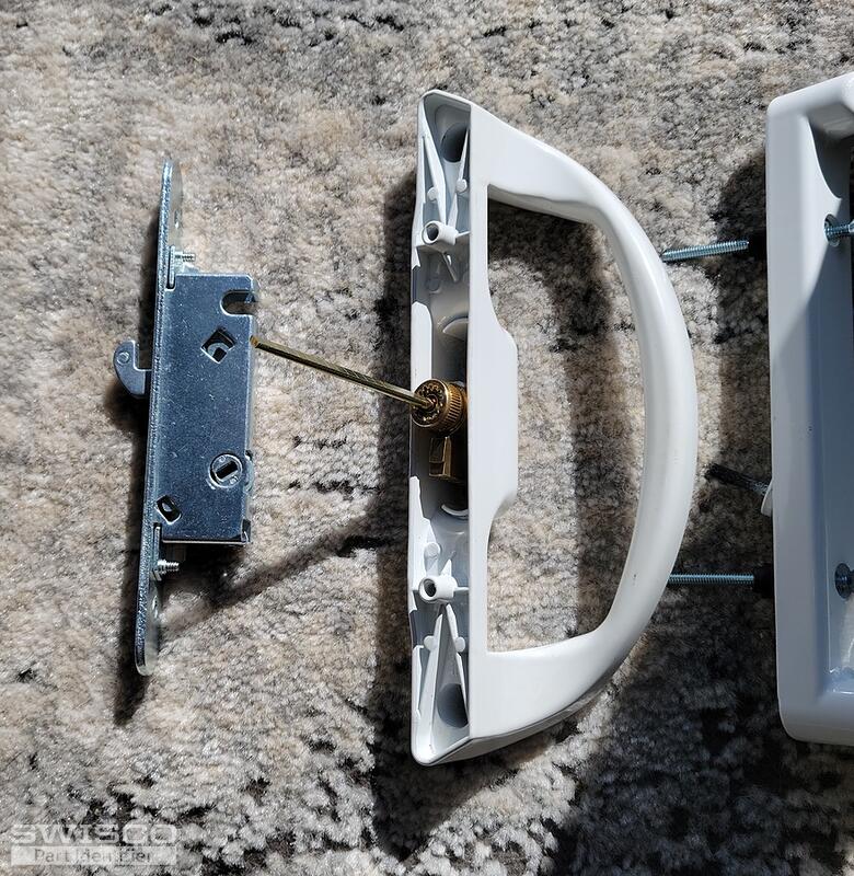 New Handle &amp; Keyed Cylinder next to existing Morti
