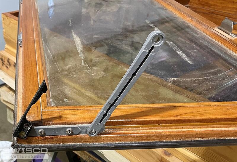 broken plastic part on window of 2000 kolbe kolbe casement window