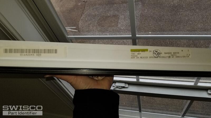 Name and serial number of window